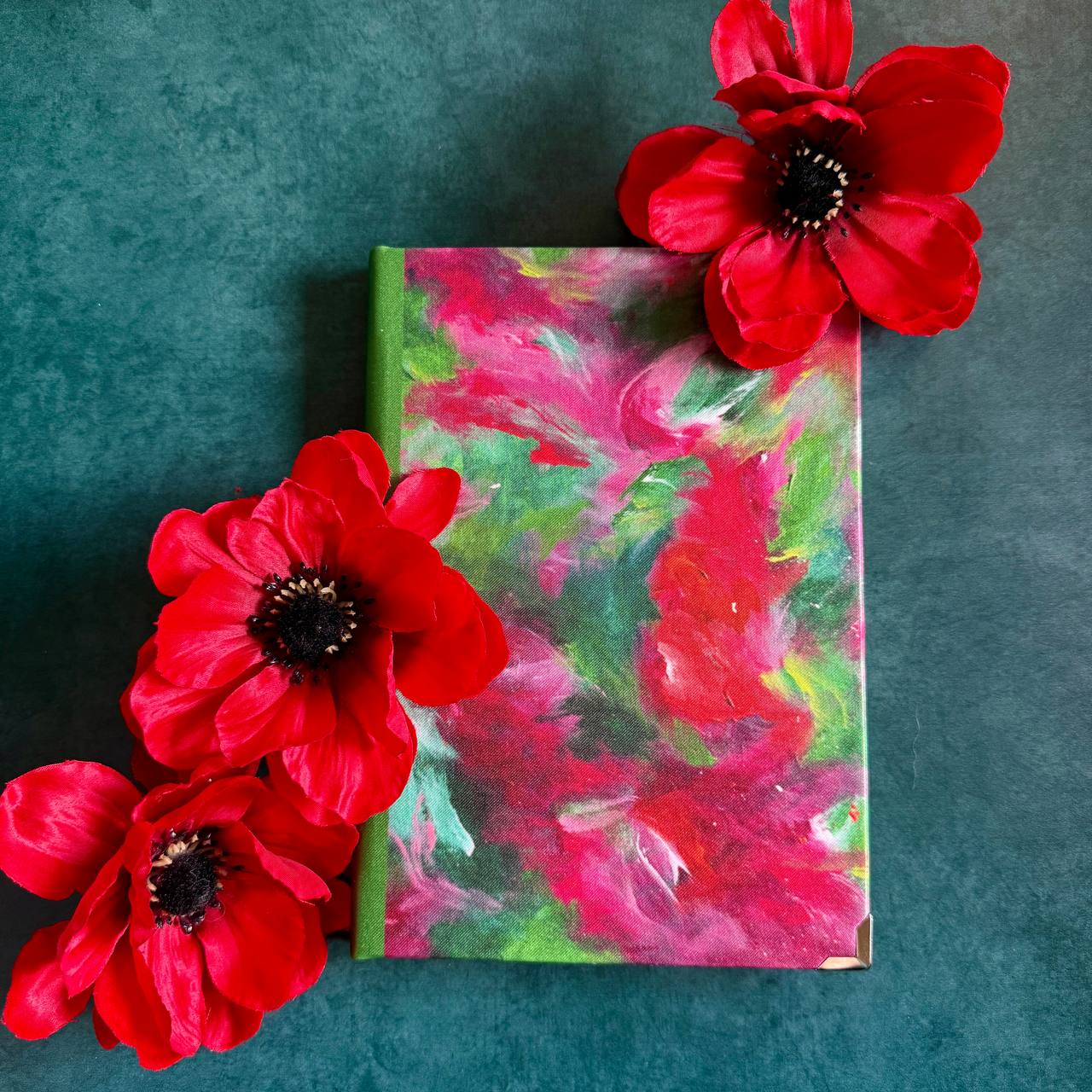 Premium satin journal "Kiss it goodbye"