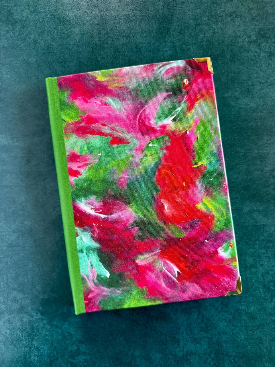 Premium satin journal "Kiss it goodbye"