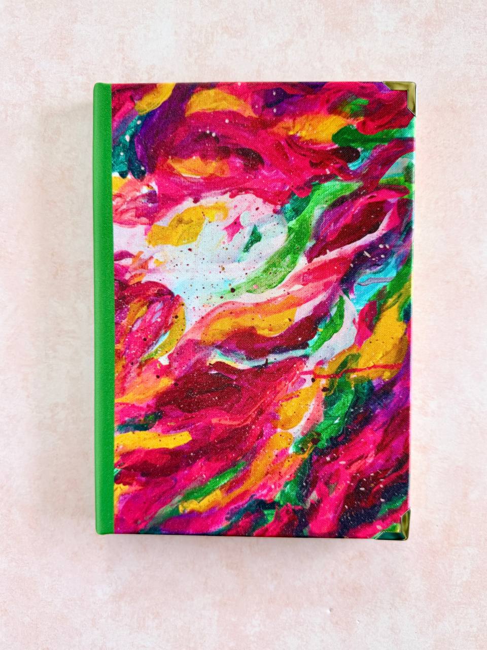 Premium satin journal "Where does the sun go in my garden?"