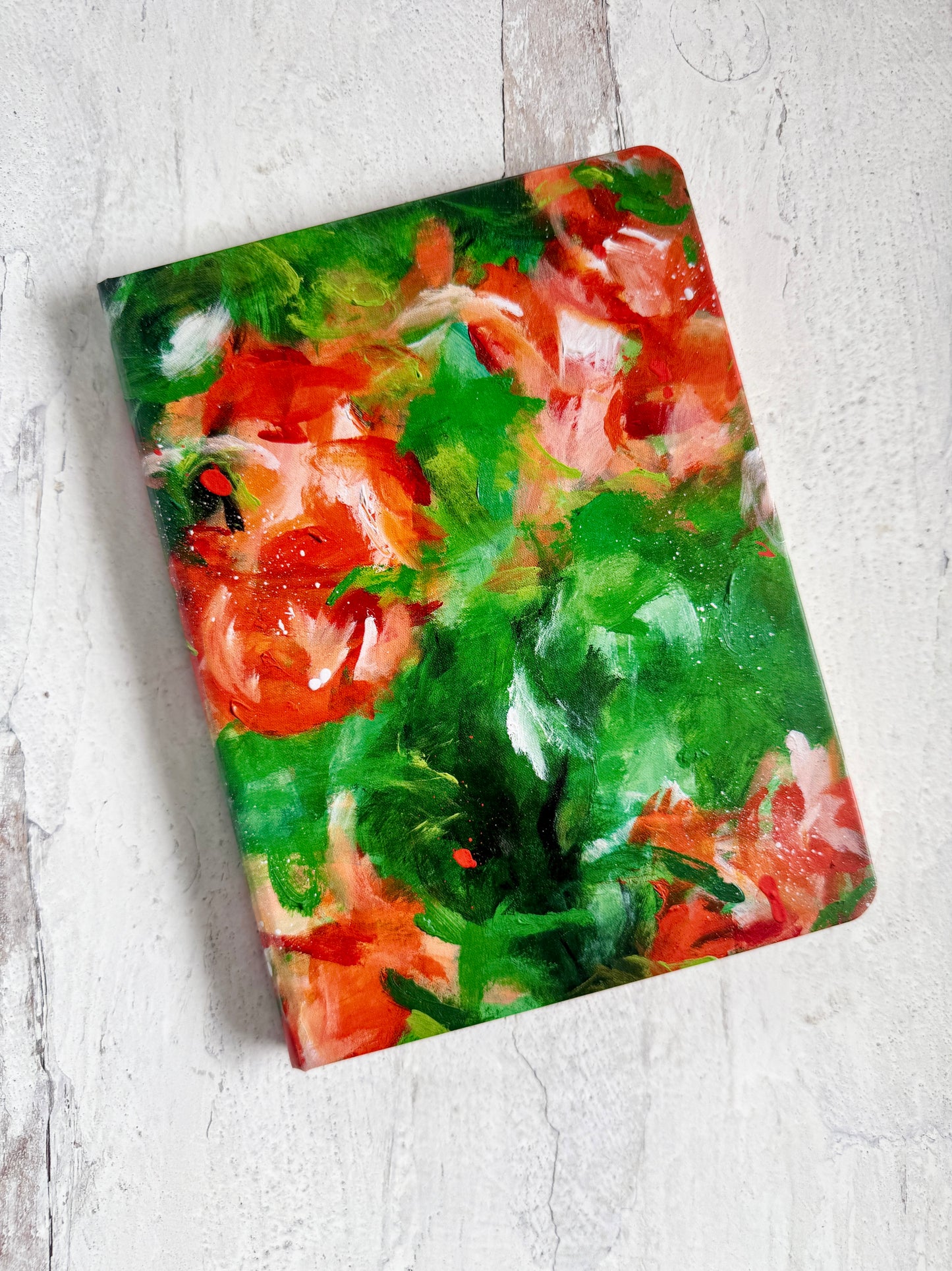 Hardcover Journal "Somewhere under the Spanish trees"
