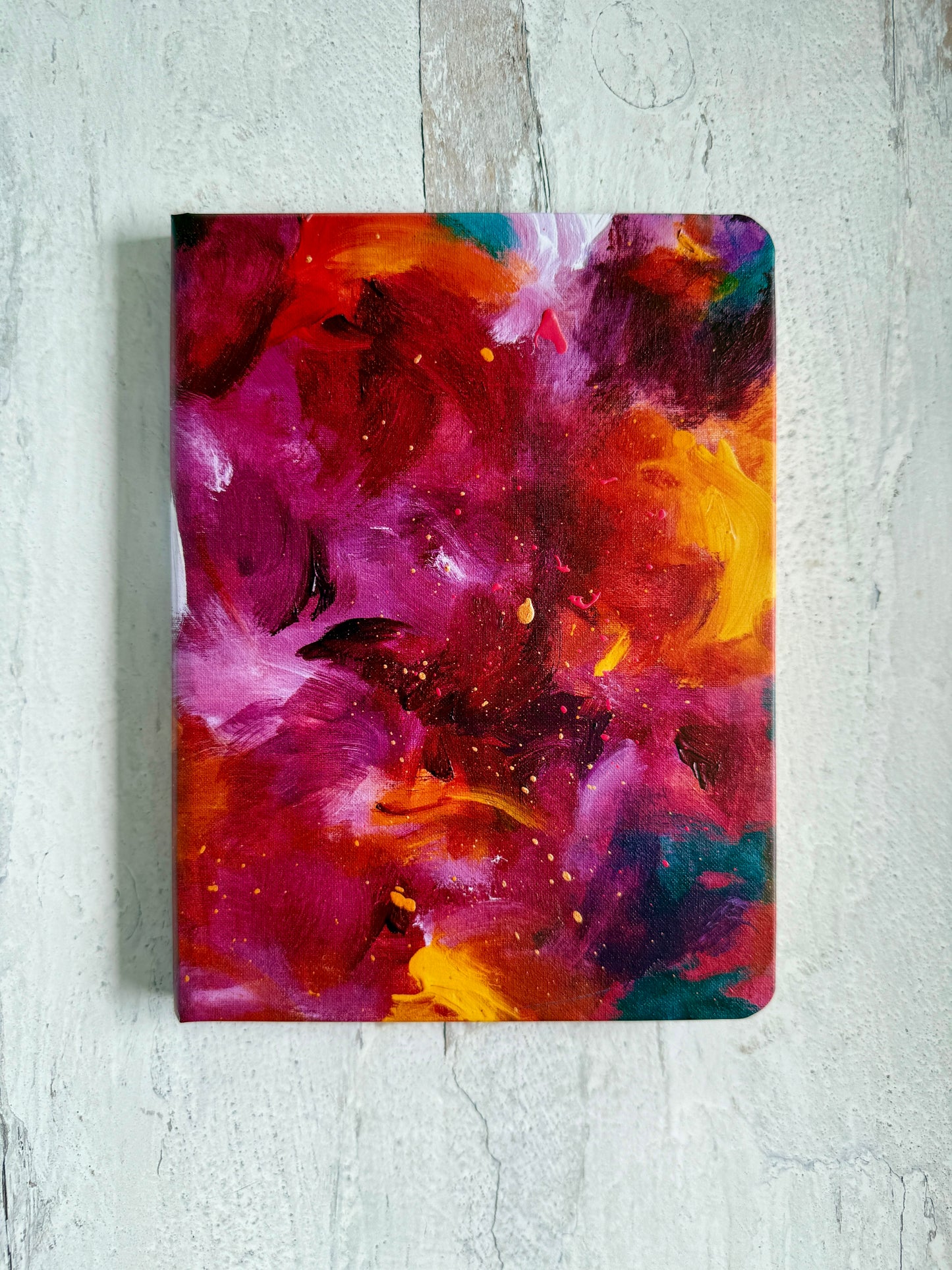 Hardcover journal "My head is a jungle"
