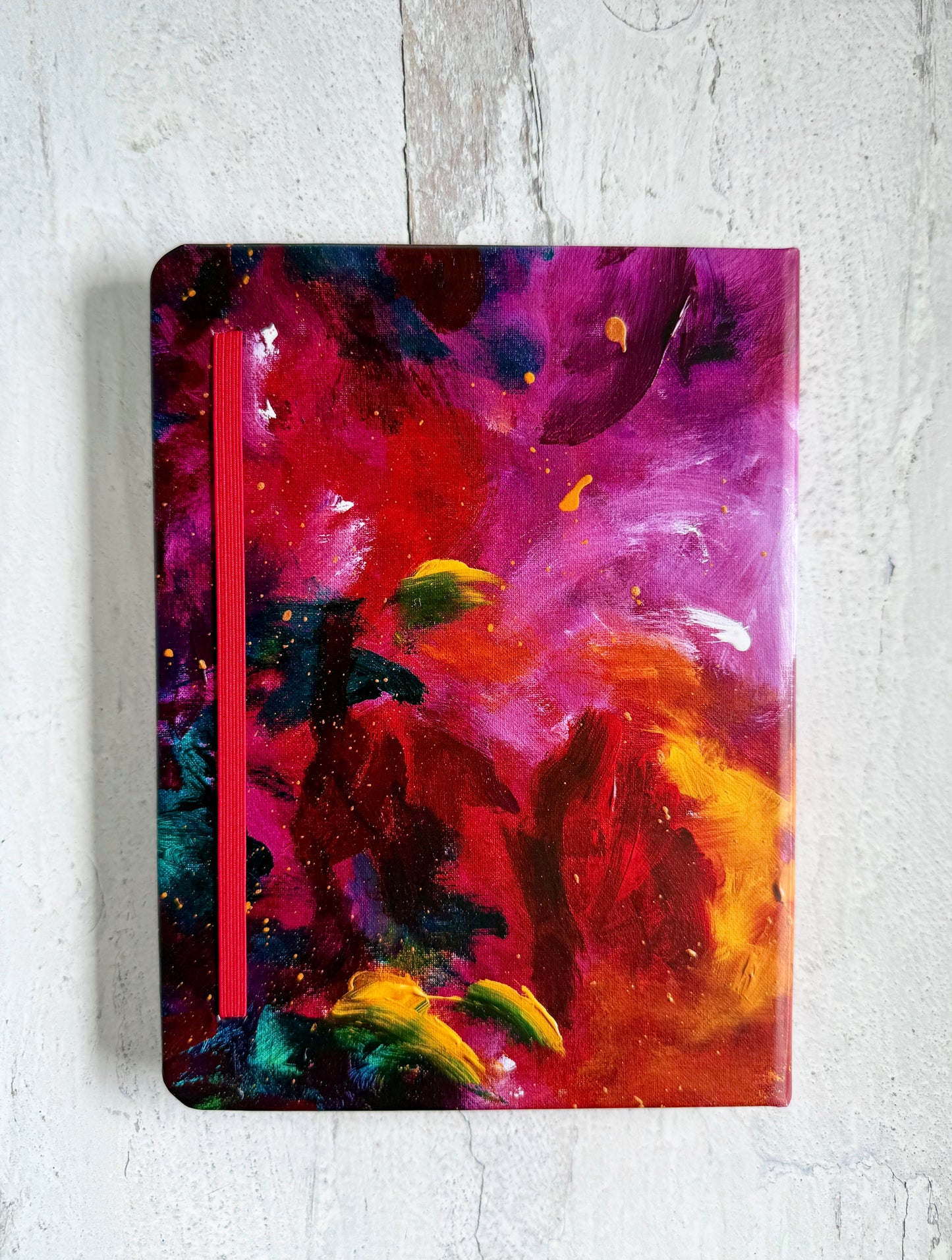 Hardcover journal "My head is a jungle"