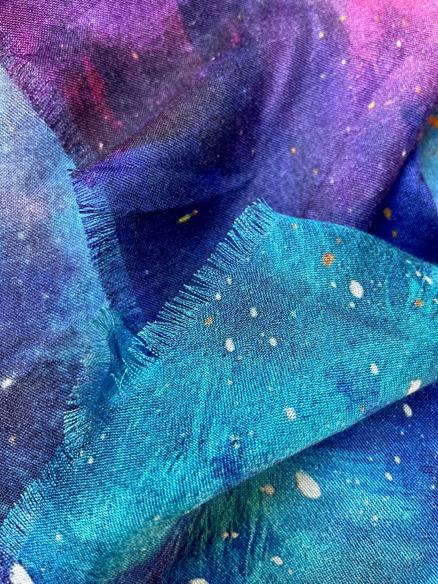 Silk scarf " My deep-dark secret"