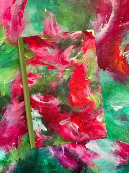 Premium satin journal "Kiss it goodbye"