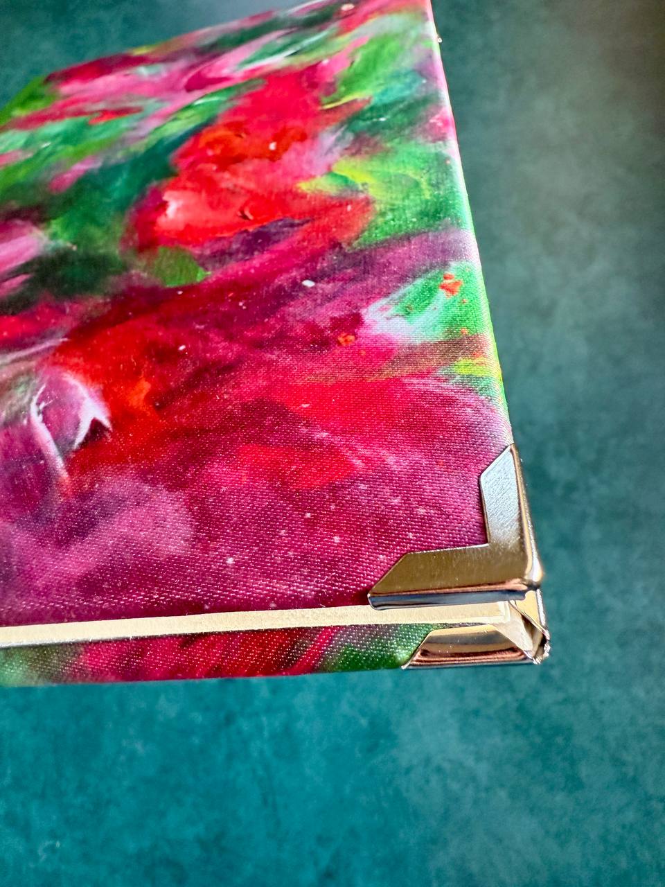 Premium satin journal "Kiss it goodbye"
