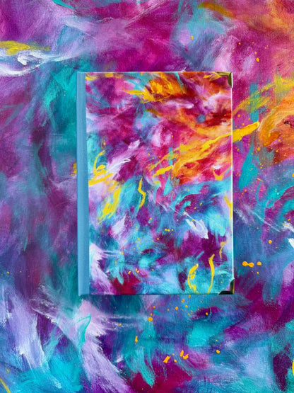 Premium satin journal "Hold my breath for you"