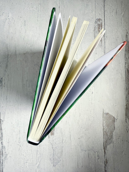 Hardcover Journal "Somewhere under the Spanish trees"