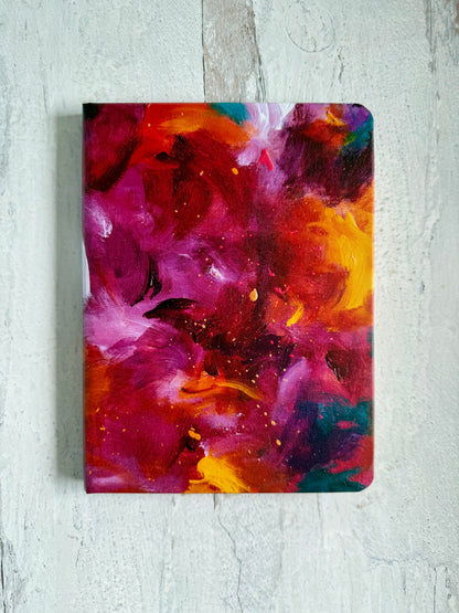 Hardcover journal "My head is a jungle"