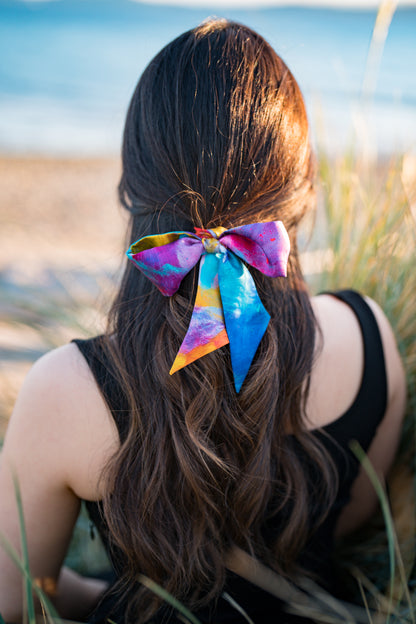Silk twilly scarf "Pretend that you love me"